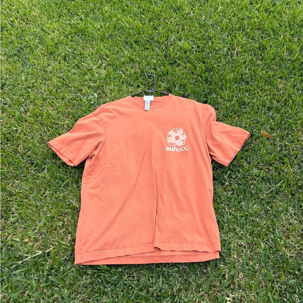 Orange Graphic T-Shirt